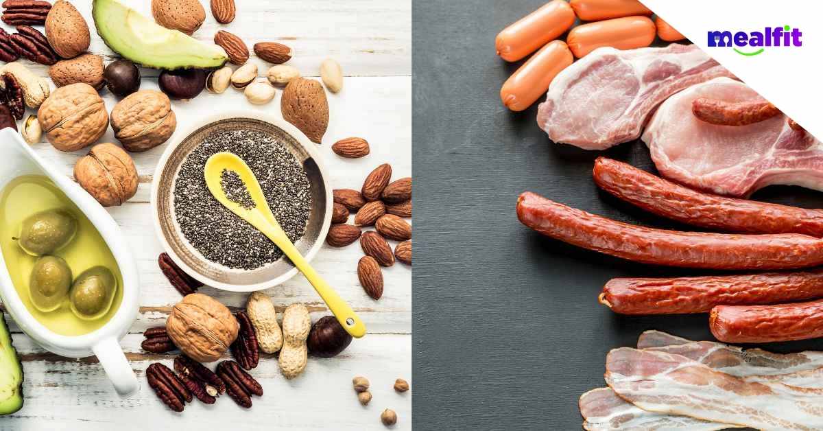 Serupa Tapi Tak Sama, 3 Perbedaan Lemak Jenuh dan Tak Jenuh